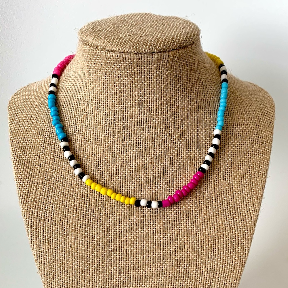 3/$15 seed bead choker